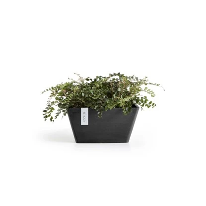 Ecopots Pflanzschale Berlin Quadratisch Dunkelgrau 41 Cm X 18 Cm – Bild 2