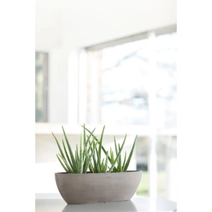 Ecopots Pflanzschale Sofia Lang Braungrau 56 Cm X 14 Cm X 16 Cm – Bild 3