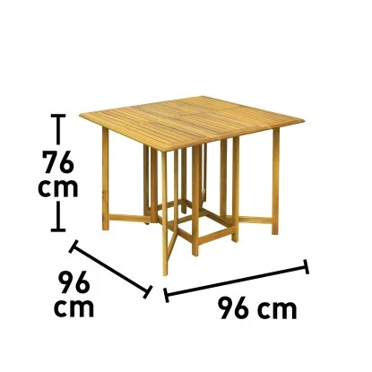Balkonset Managua FSC® Teakoptik 5-teilig – Bild 8