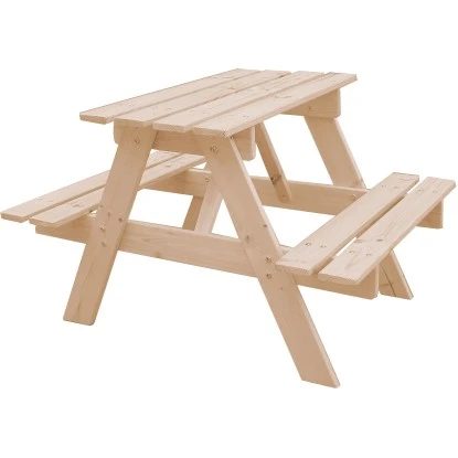 Timbela Kindersitzgarnitur Holz M012-1 Klein – Bild 3