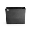 Ecopots Pflanztopf Paris Rollen Dunkelgrau 85 Cm X 40 Cm X 65 Cm