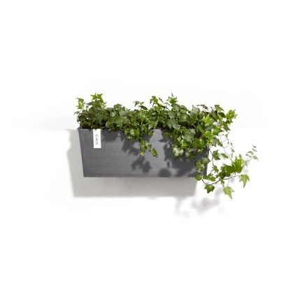 Ecopots Pflanztopf Bruges Hängend Grau 55 Cm X 20 Cm X 21 Cm – Bild 2