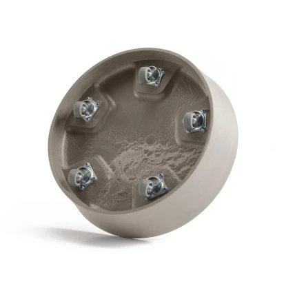 Ecopots Untersetzer Amsterdam Rollen Taupe 28,7 Cm X 8,3 Cm – Bild 3