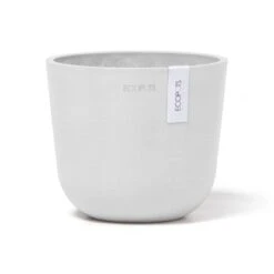 Ecopots Pflanztopf Oslo Mini Weiß 16 Cm X 14 Cm