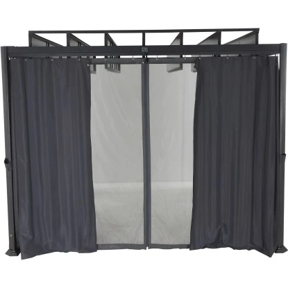 Siena Garden Seitenteile Florenz Für Pavillon Grau 300 Cm X 216 Cm – Bild 4