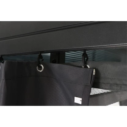 Siena Garden Seitenteile Florenz Für Pavillon Grau 300 Cm X 216 Cm – Bild 6