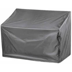 Aerocover Schutzhülle Gartenbank Anthrazit 130 Cm X 75 Cm X 65 - 85 Cm