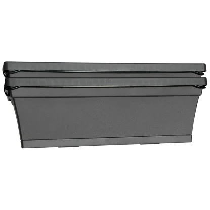 Ebertsankey Pflanzkasten Athen 2er-Set Inkl. Halter Athen 50 Cm Anthrazit