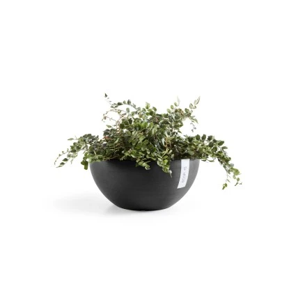 Ecopots Pflanztopf Brussels Dunkelgrau 30 Cm X 14 Cm – Bild 2