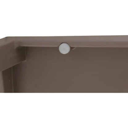 Siena Garden Lane Stapelstuhl 56 Cm X 46 Cm X 80 Cm Taupe – Bild 11