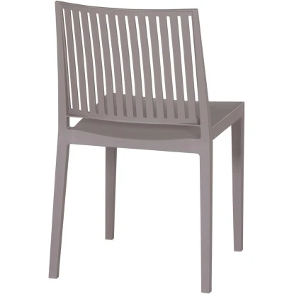 Siena Garden Lane Stapelstuhl 56 Cm X 46 Cm X 80 Cm Taupe – Bild 3