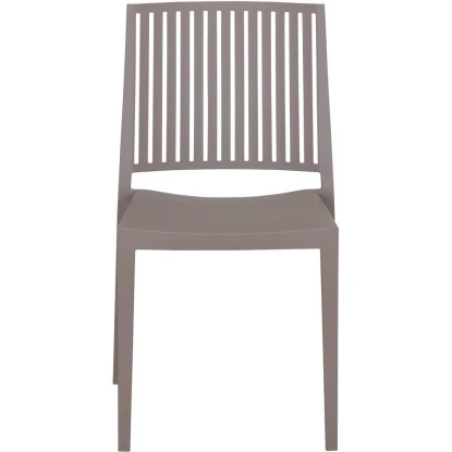 Siena Garden Lane Stapelstuhl 56 Cm X 46 Cm X 80 Cm Taupe – Bild 5