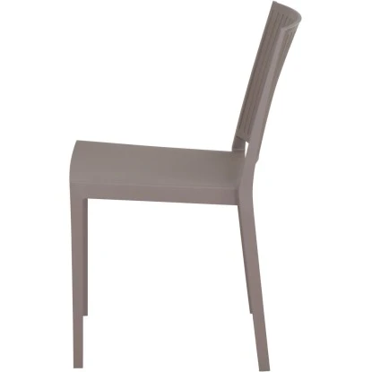 Siena Garden Lane Stapelstuhl 56 Cm X 46 Cm X 80 Cm Taupe – Bild 6