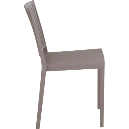 Siena Garden Lane Stapelstuhl 56 Cm X 46 Cm X 80 Cm Taupe – Bild 8