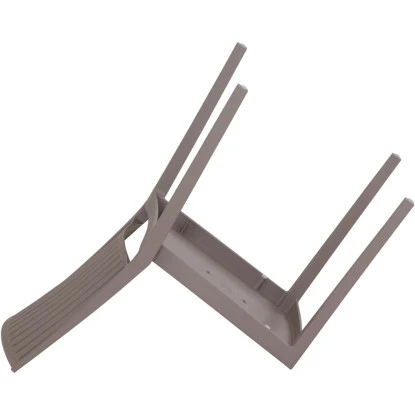Siena Garden Lane Stapelstuhl 56 Cm X 46 Cm X 80 Cm Taupe – Bild 9