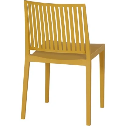 Siena Garden Lane Stapelstuhl 56 Cm X 46 Cm X 80 Cm Mustard – Bild 3