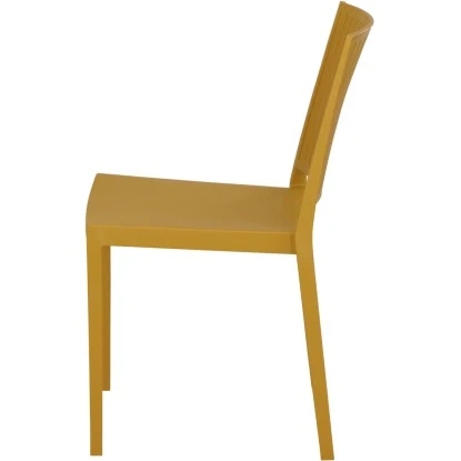 Siena Garden Lane Stapelstuhl 56 Cm X 46 Cm X 80 Cm Mustard – Bild 8