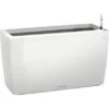 Lechuza Pflanzgefäß Cararo Premium 75 Cm X 30 Cm Weiß Hochglanz