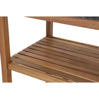 Siena Garden Riva Outdoor-kitchen Mittelteil Offen Granit Dunkelgrau Ca.52 X75cm – Bild 8