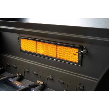 El Fuego Gasgrill Bellevue 5 Brenner Mit Seiten- Und Infrarotbrenner Silber – Bild 9