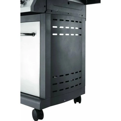 El Fuego Gasgrill Bellevue 5 Brenner Mit Seiten- Und Infrarotbrenner Silber – Bild 5