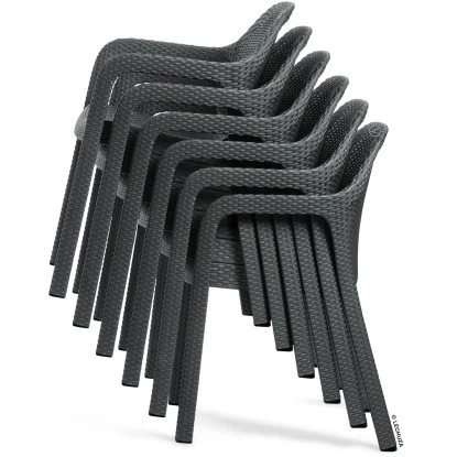 Lechuza Essstuhl Granit 84 X 58 X 57 Cm (HxBxL) – Bild 4