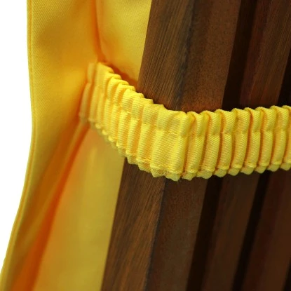 Indoba® 2 X Sitzauflage Niederlehner Premium95°C Vollwaschbar Gelb 100x50 Cm – Bild 3