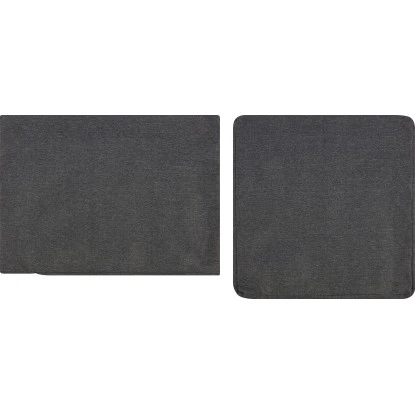 Ersatz-Kissenbezugs-Set Für Willmar Balkon-Set Anthrazit