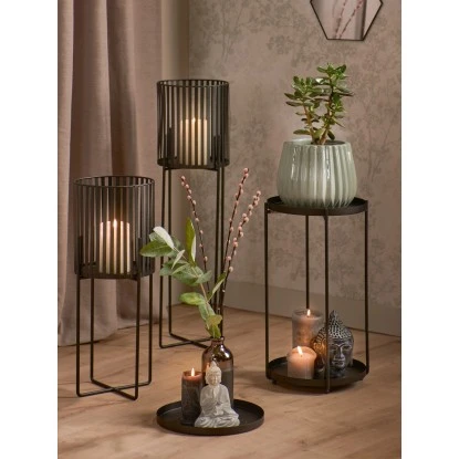 Pflanztopf Minimalist Zen Keramik Ø 20,5 Cm Mintgrau – Bild 4