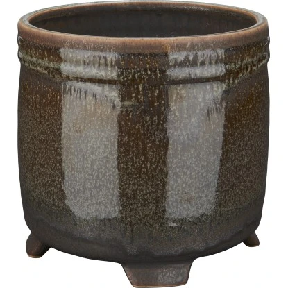 Übertopf Ancient Secrets 14,8 Cm X Ø 15,5 Cm Braun