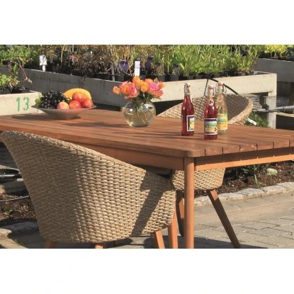 Acamp Set 4x Armsessel Atacama Teak – Bild 7
