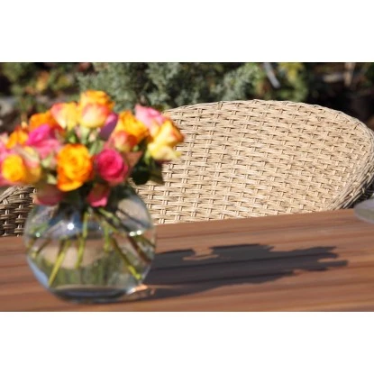 Acamp Set 4x Armsessel Atacama Teak – Bild 9