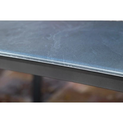 Acamp Set 4x Stapelsessel Urban Tisch Acaplan Loft 160x90 Cm Anthrazit-Schiefer – Bild 15