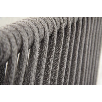 Acamp Set 4x Stapelsessel Manhattan 1x Tisch Boulevard 120 Cm X 80 Cm Anthrazit – Bild 10