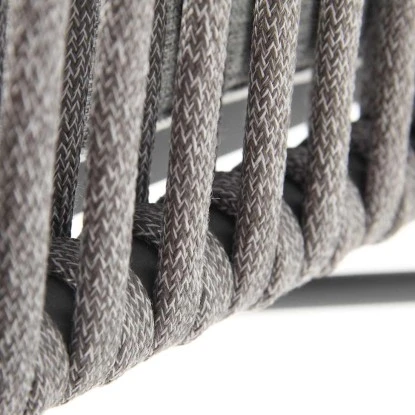 Acamp Set 4x Stapelsessel Manhattan 1x Tisch Boulevard 120 Cm X 80 Cm Anthrazit – Bild 12