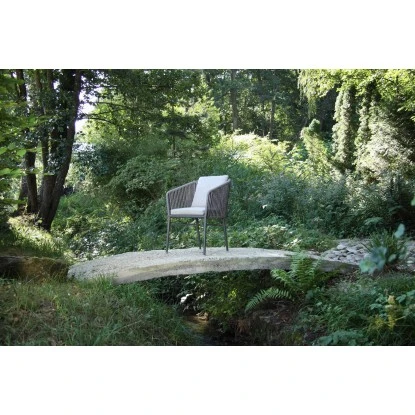 Acamp Set 4x Stapelsessel Manhattan 1x Tisch Boulevard 120 Cm X 80 Cm Anthrazit – Bild 13