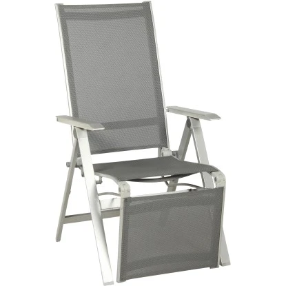 Acamp Relax Sessel Urban Platin-Graphit