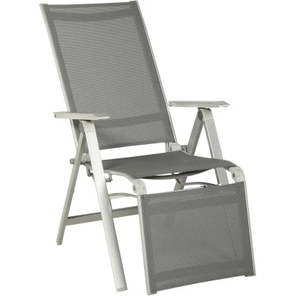 Acamp Relax Sessel Urban Platin-Graphit – Bild 2