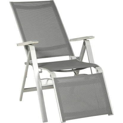 Acamp Relax Sessel Urban Platin-Graphit – Bild 4