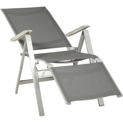 Acamp Relax Sessel Urban Platin-Graphit – Bild 3
