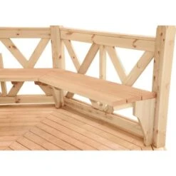 Wolff Finnhaus Satz Bänke Für Pavillon Kreta 6