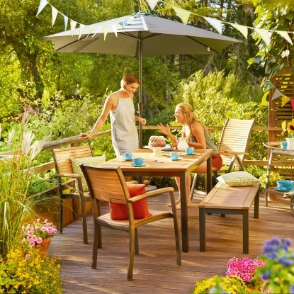 Gartenbank Bonlee 2-Sitzer FSC® 84,5 Cm X 114 Cm X 60,25 Cm – Bild 2