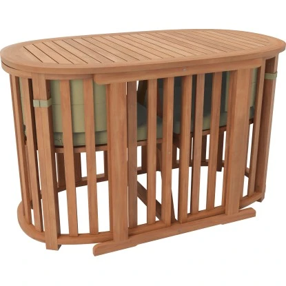 Balkonset Hervey Bay FSC® Naturfarben 3-teilig – Bild 6