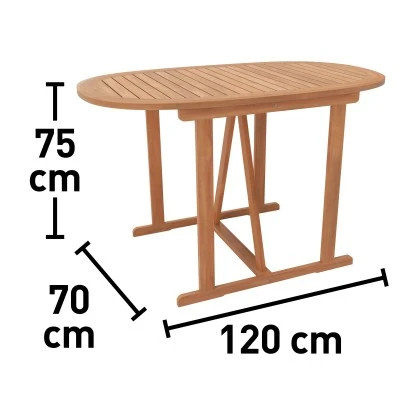 Balkonset Hervey Bay FSC® Naturfarben 3-teilig – Bild 8