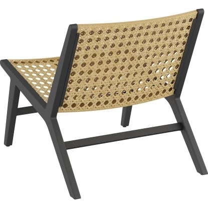 Balkonset Caddoa 3-teilig Schwarz-Natur – Bild 4