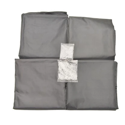 Palram - CanopiaVorhangset Für Martinique 3 X 3.6 Pavillon Anthrazit – Bild 4