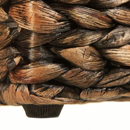 Gartenfreude Pflanzkübel Set Wasserhyaz. 38 X 38 X 77 Cm + 28 X 28 X 43 Cm Braun – Bild 2