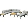 Gartenfreude Aluminium-Lounge Ambience Zwei- U. Dreisitzer Tisch Uvm. DG