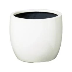 Übertopf Ø 21 Cm X 18 Cm Weiß