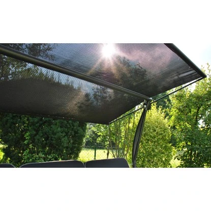 Angerer Hollywoodschaukel Elegance Tolar Rot Mit Liegefunktion – Bild 5